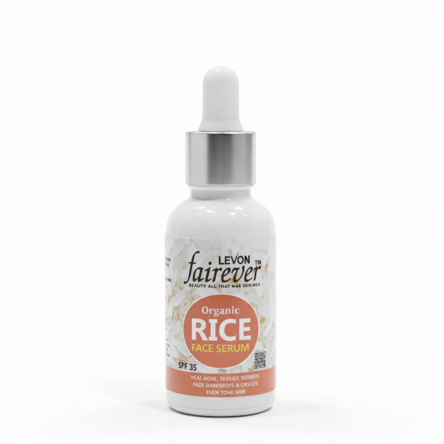 Levon Fairever Rice Face Serum – 30ml