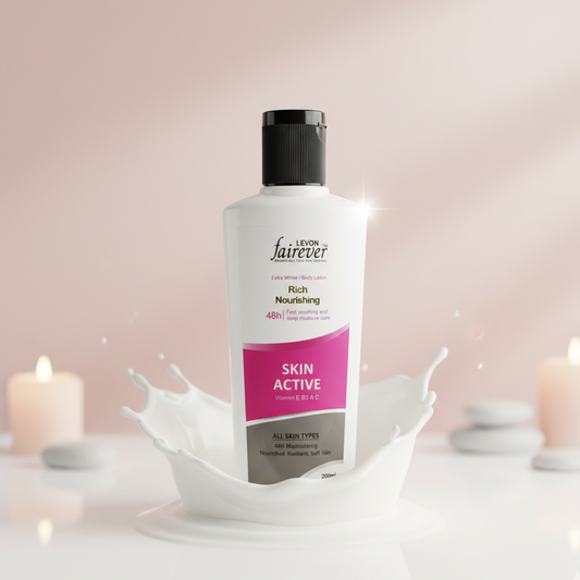 Skin Active  Rich Nourish Body Lotion – Deep Hydration & Skin Repair, 200ml By Levon Fairever