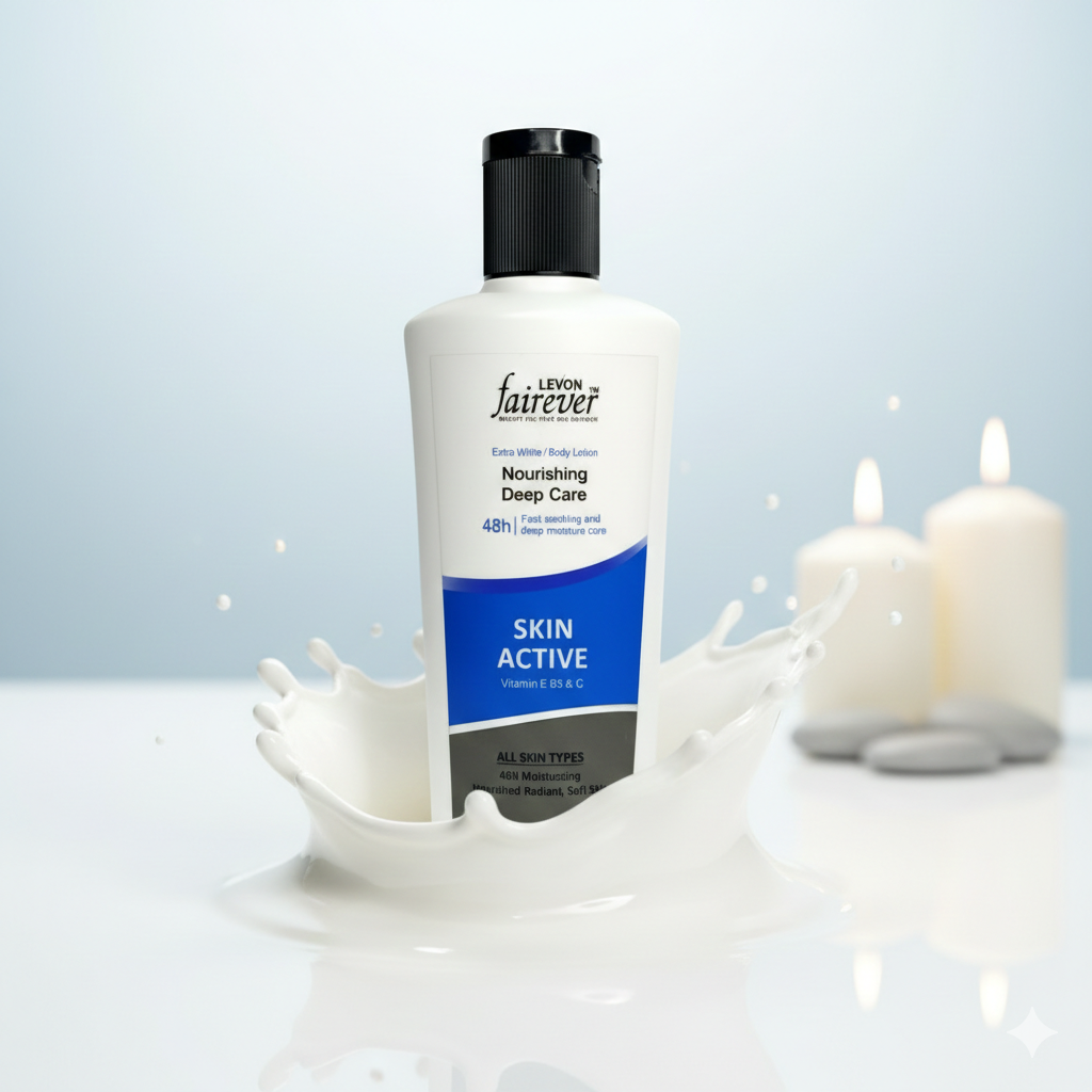 Levon Fairever Skin Active Deep Care Lotion – 200ml – Intensive Hydration & Skin Repair