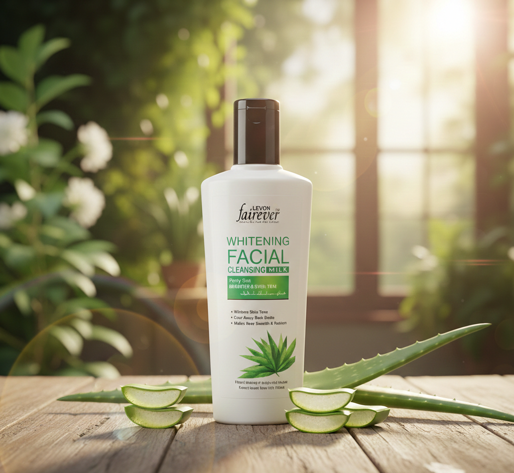 Levon Fairever Whitening Cleansing Milk – Gentle Face Cleanser for Radiant Skin – 150ml