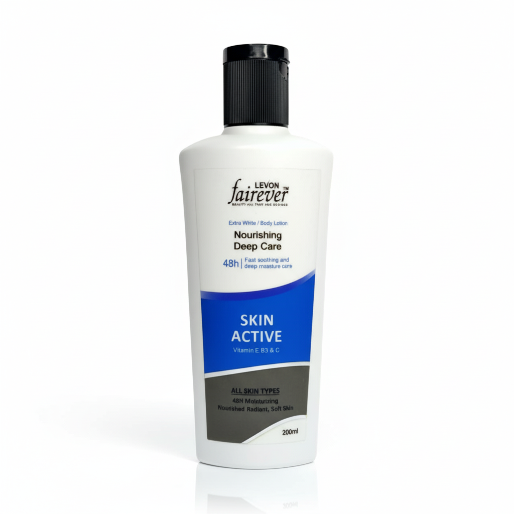 Levon Fairever Skin Active Deep Care Lotion – 200ml – Intensive Hydration & Skin Repair