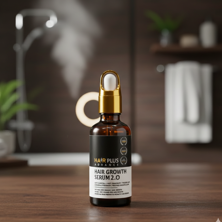 Hair Plus Oil 2.0 Serum – 100% Organic Herbal Formula for Hair Loss Control & Hair Growth