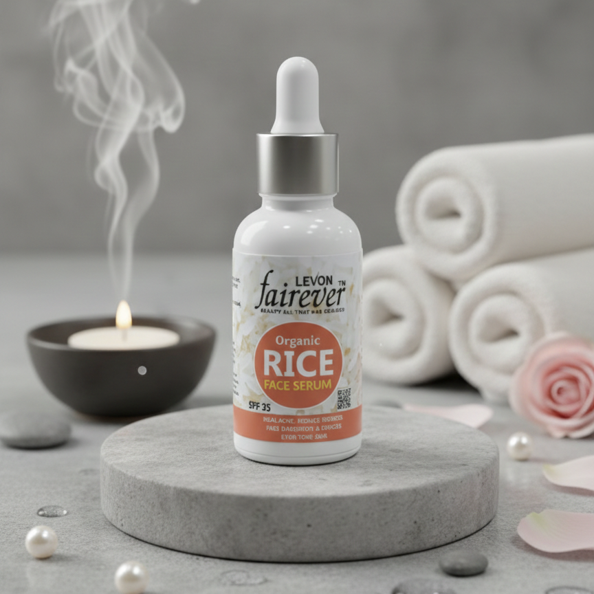 Levon Fairever Rice Face Serum – 30ml