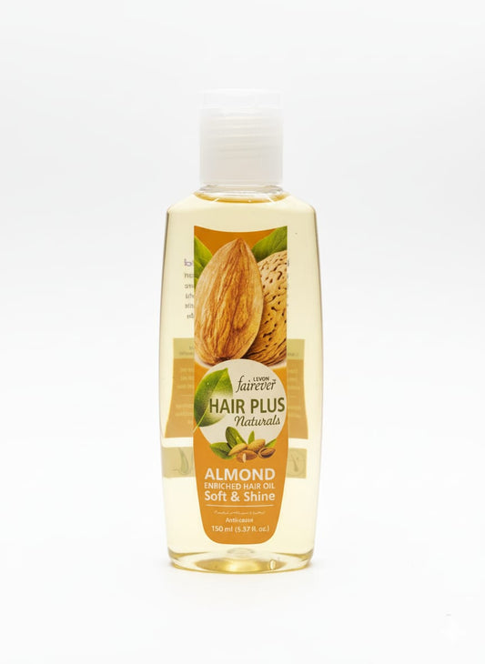 Hair Plus Hair Oil – Almond, 150ml – Nourish & Strengthen Hair Naturally